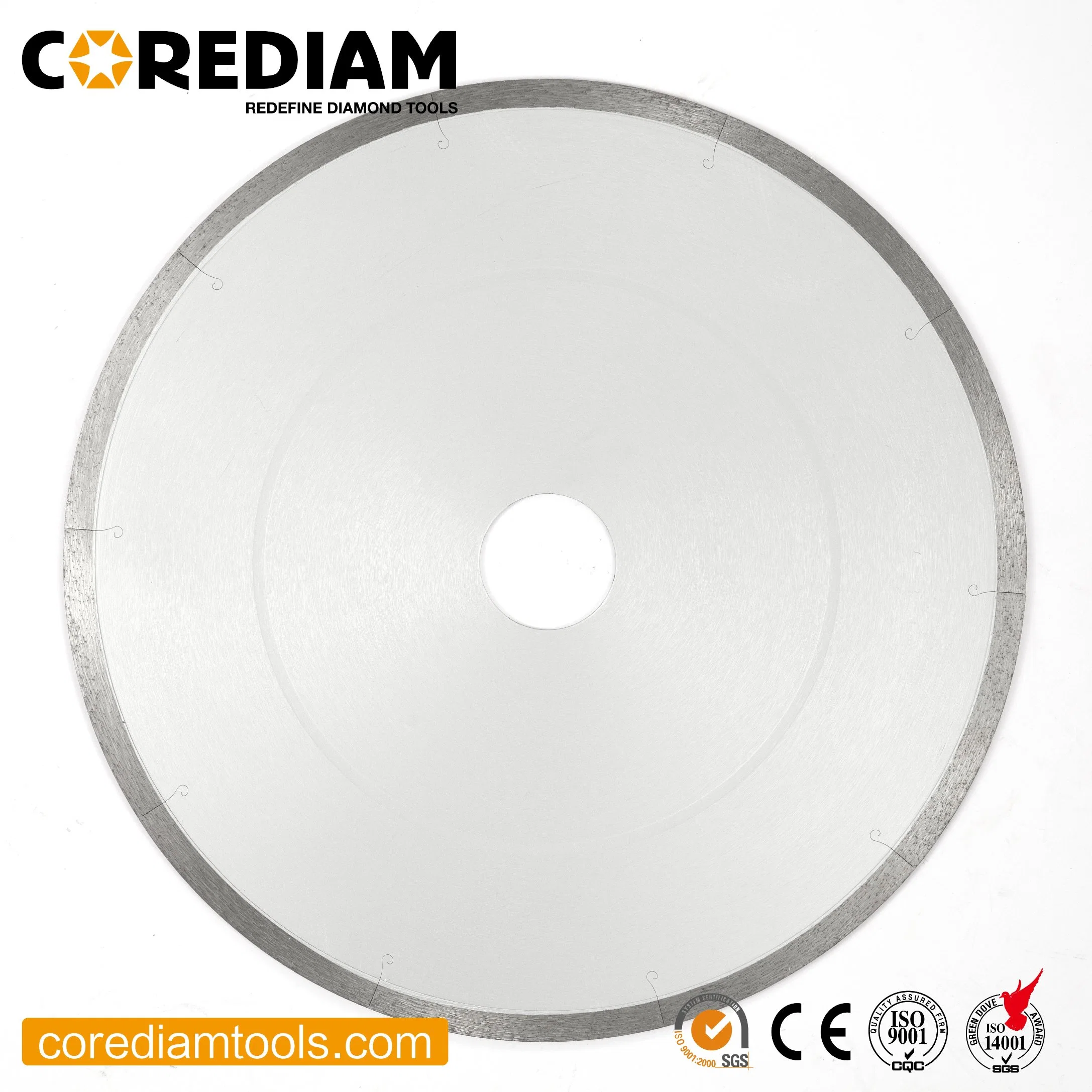 350mm/14-Inch Sinter Hot-Pressed Blade with Silent Cutting Slot for Ceramic Tile and Porcelain /Diamond Cutting Disc/Diamond Tools