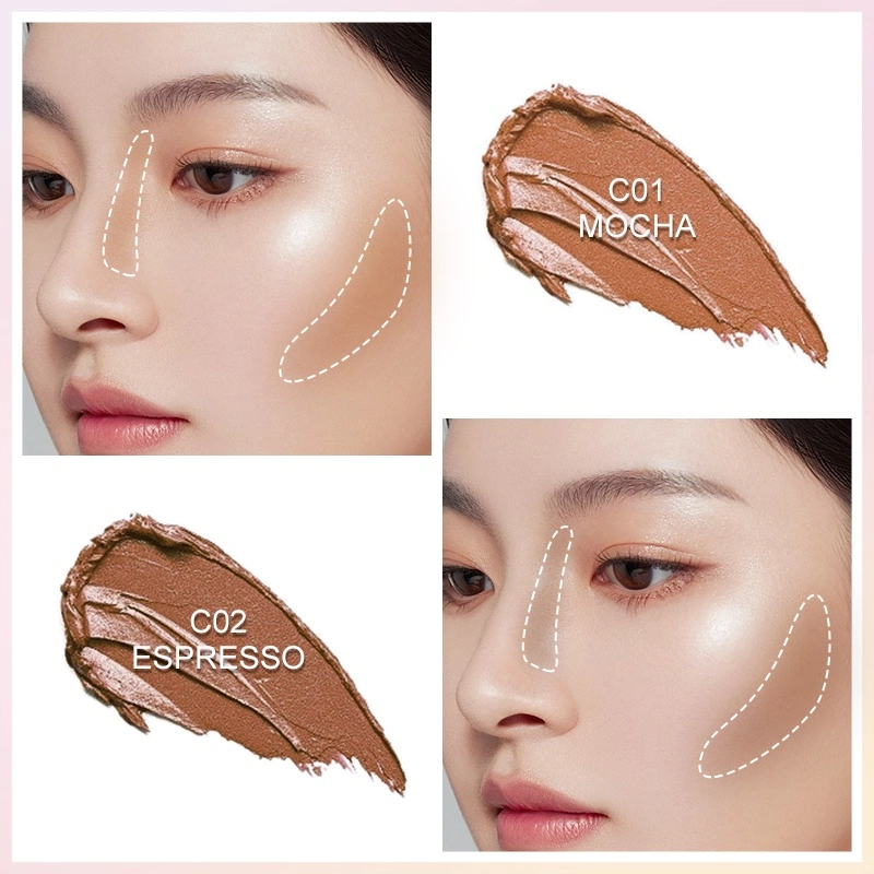 2 Color Matte Bronzer Waterproof Contour Stick Makeup