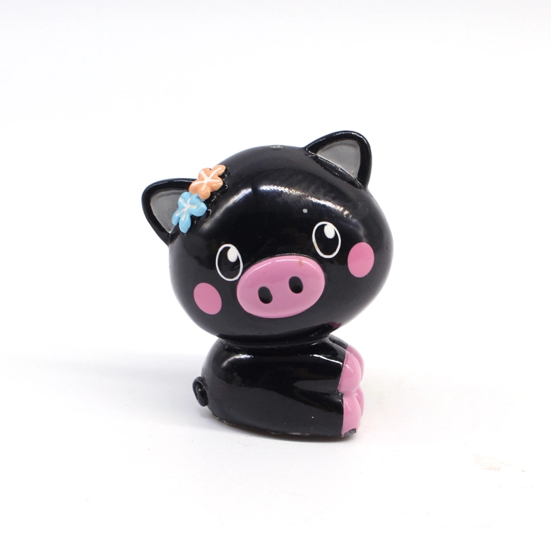 Venta caliente Rosa Negro personalizado de tamaño pequeño cerdo Lovely Baby