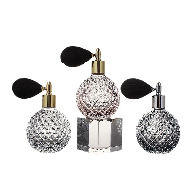 80ml Dragonfly Mosaic Air Bag Glass Perfume Spray Bottle