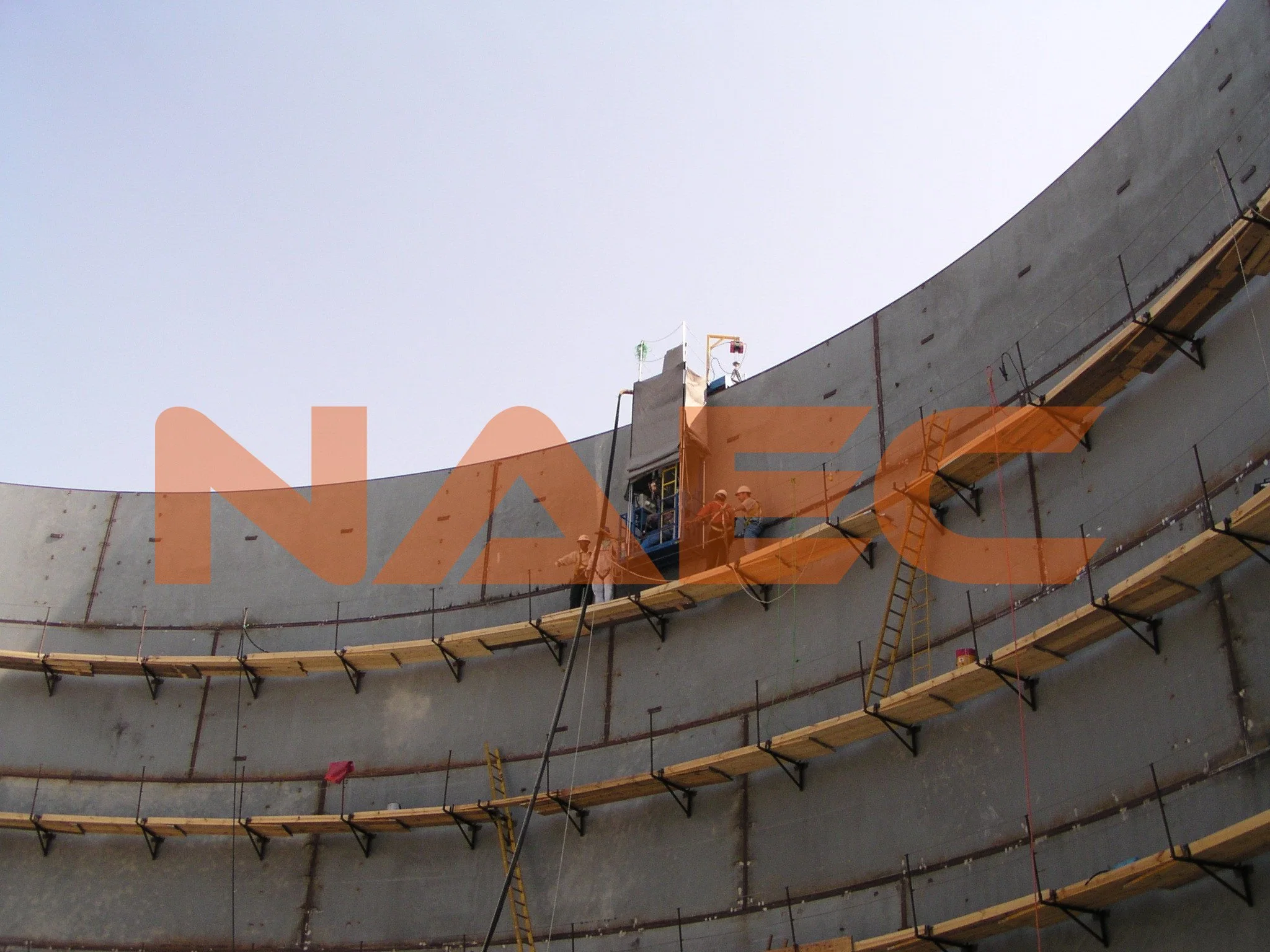 Automatische Horizontal Naht Schweißmaschine (AGW) Tank Baumaschinen