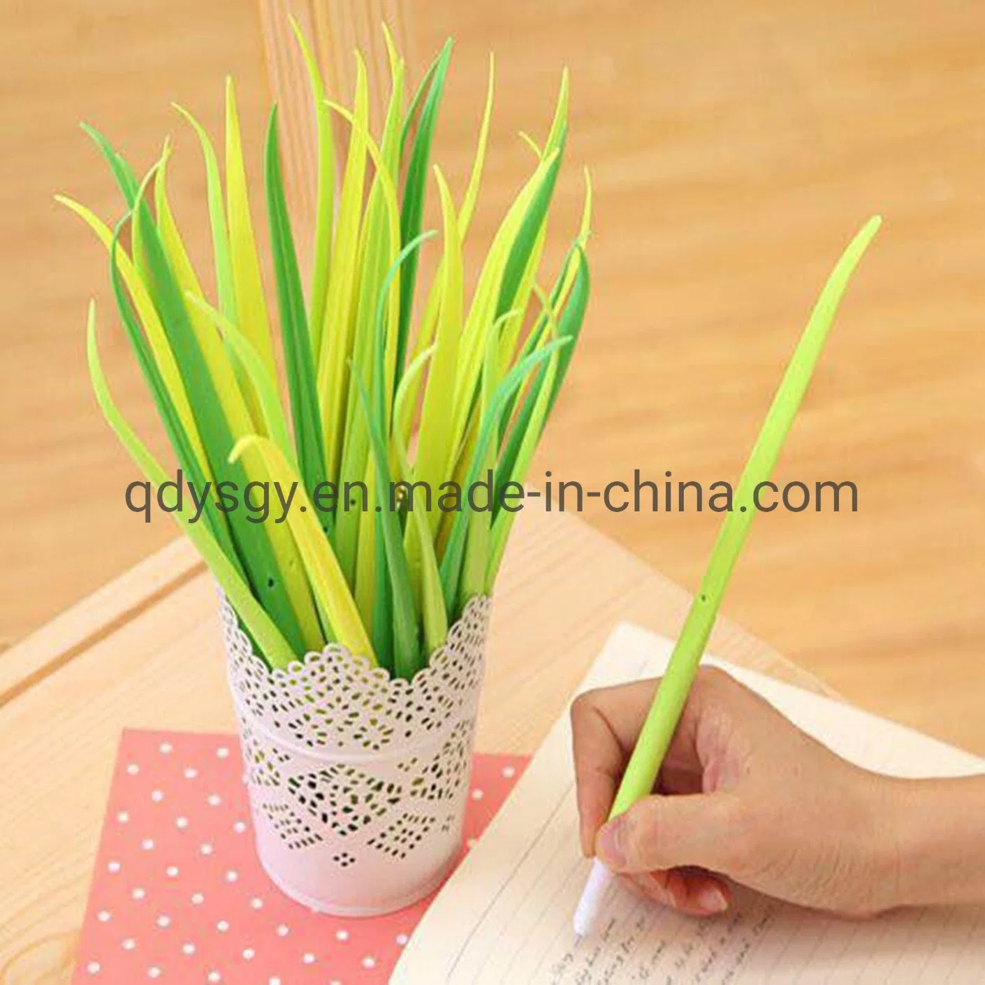 Office Supply Green Bristlegrass Ball Pen Ballpoint Pen