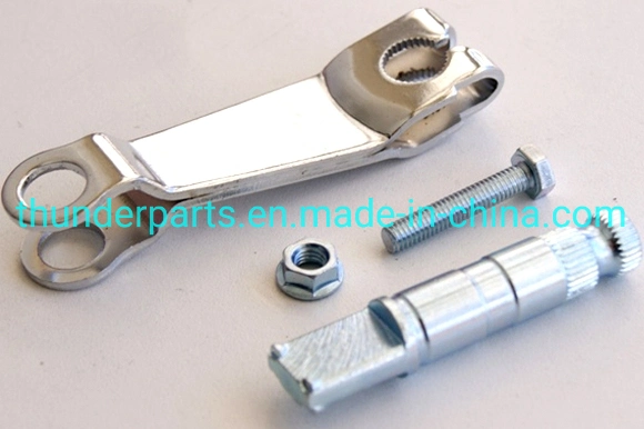 Motorcycle Brake Arm and Axle/Brazo Y Eje De Freno Portazapata Cg200