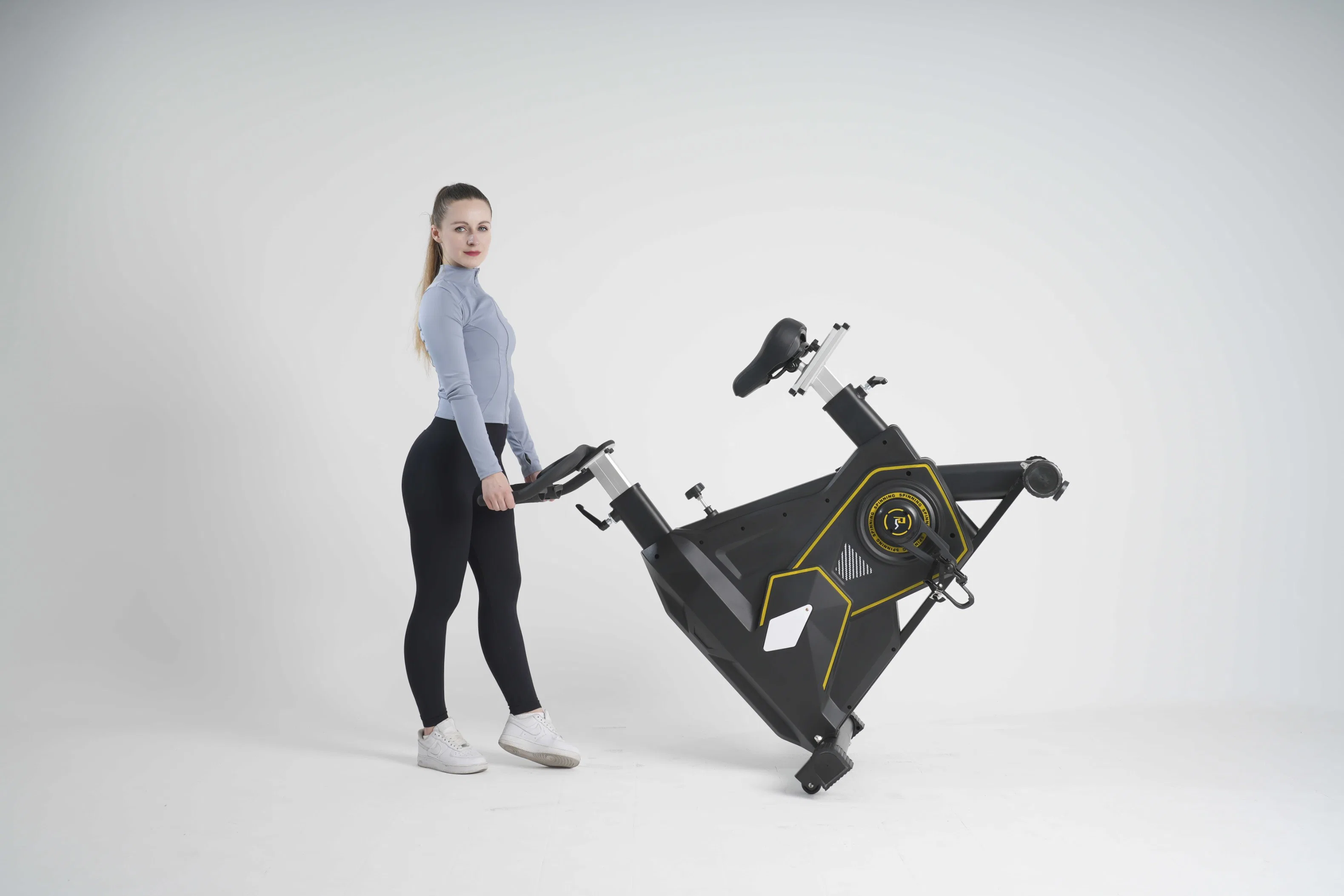 Vélo d'exercice magnétique commercial de sport professionnel pour le fitness