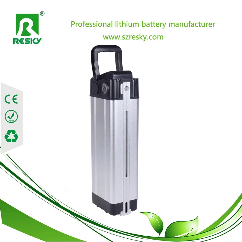 Silverfish Aluminum 36V 10ah Li-ion Battery for Moutain Ebike