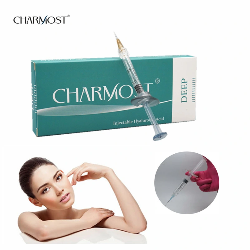 1ml Charmost Cross-Linked Gel hialuronato acido hialuronico Hectáreas de relleno dérmico de ácido hialurónico