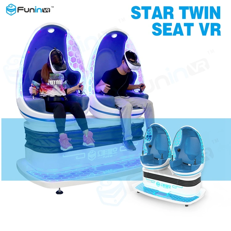 Funinvr Virtual Reality Equipment Two Chairs 9d Vr Game Cinema Simulator