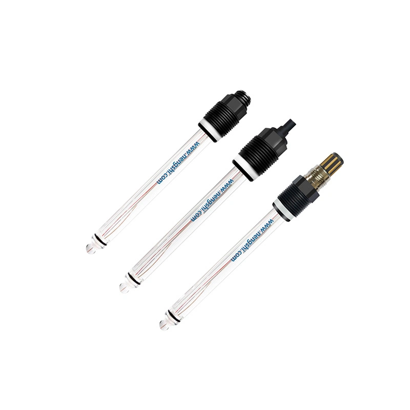 Online Industrial Glass pH Sensor Probe Electrode for General Industry with High Accuracy