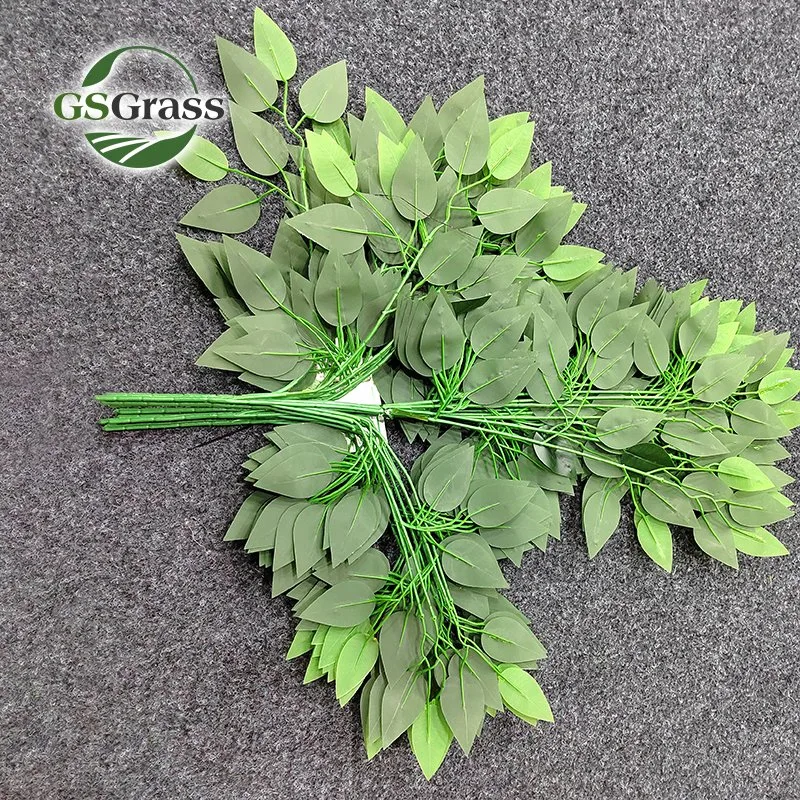 Wholesale/Supplier Plastic Garden Fence Artificial Hedge IVY Leaf for Wall Decoration