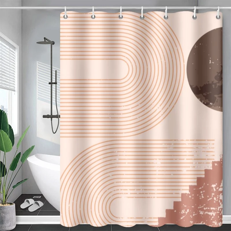 High quality/High cost performance Polyester Shower Curtain for Sale