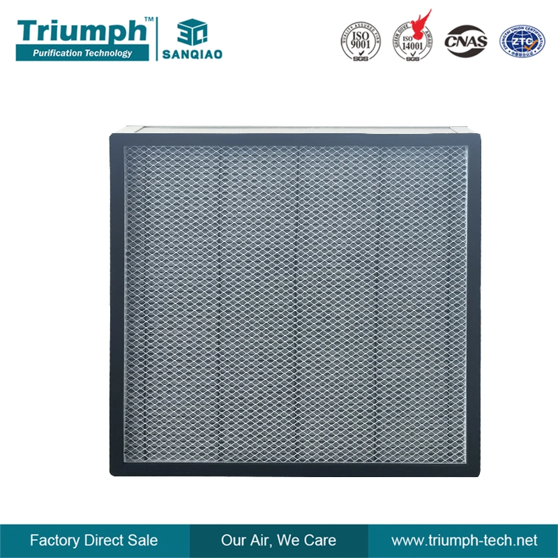 Eliminar formaldehído TVC filtro químico de carbono absorber olor humo Carbón carbonero Filtro de aire de tela