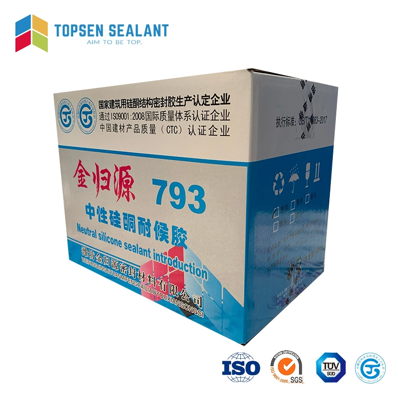 High quality/High cost performance  Structural Glass Silicone Sealant Raw Material for Waterproof