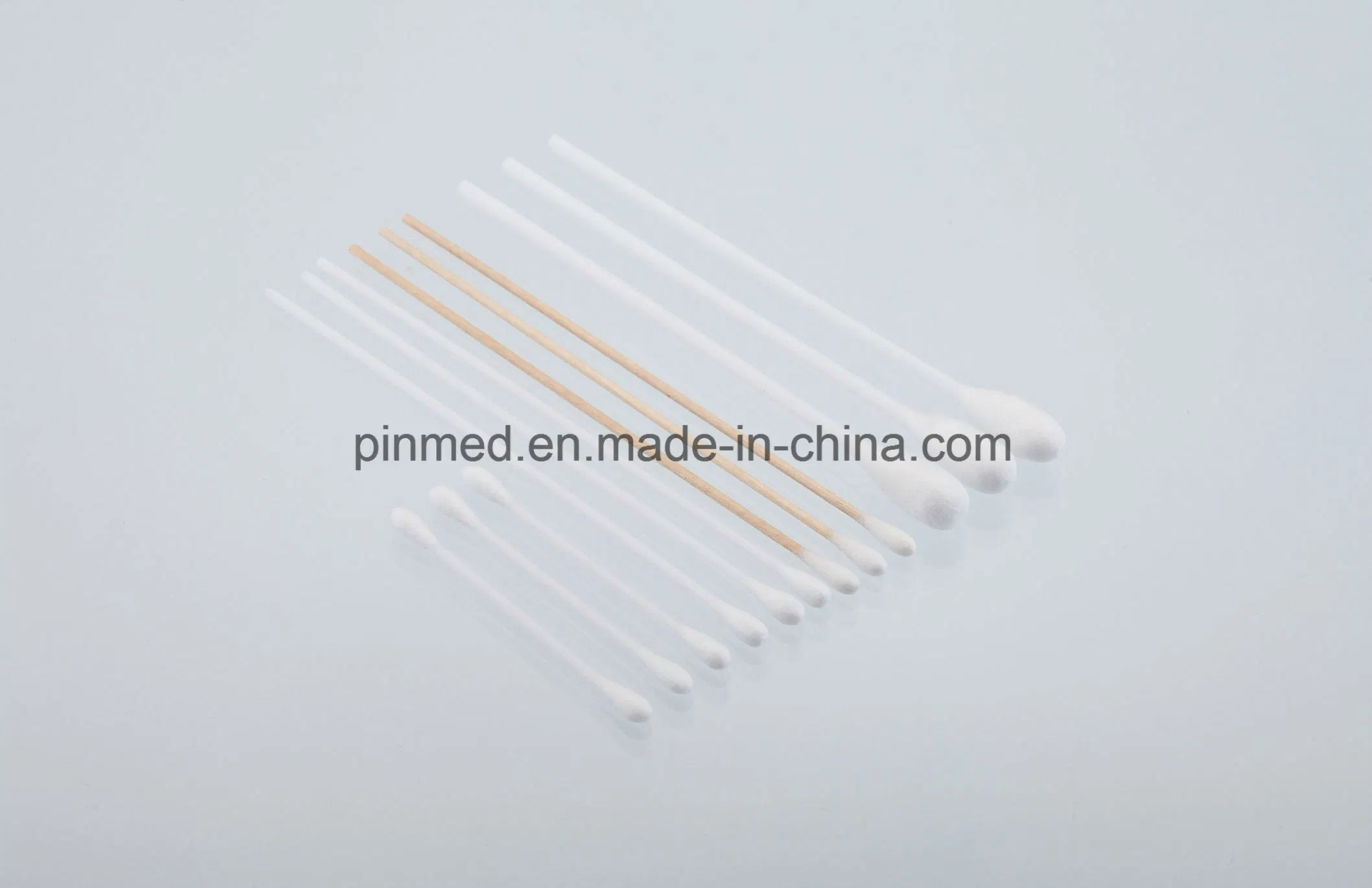 Disposable Cotton Tip Applicators, Plastic Stick