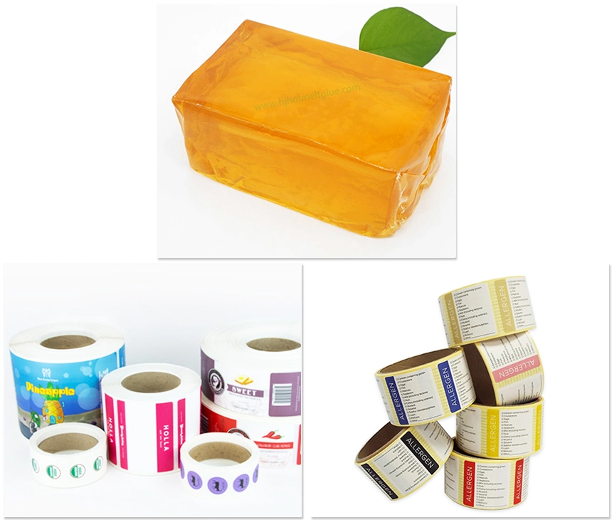 Permanent Labels Glue Hot Melt Adhesive Psa for Removable Paper Labels Stickers