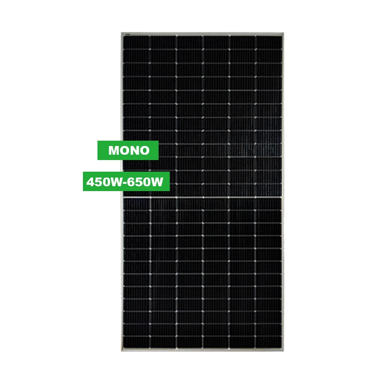 لوحة شمسية بنصف خلايا أحادية اللون تباع في المصنع بقدرة 550 واط