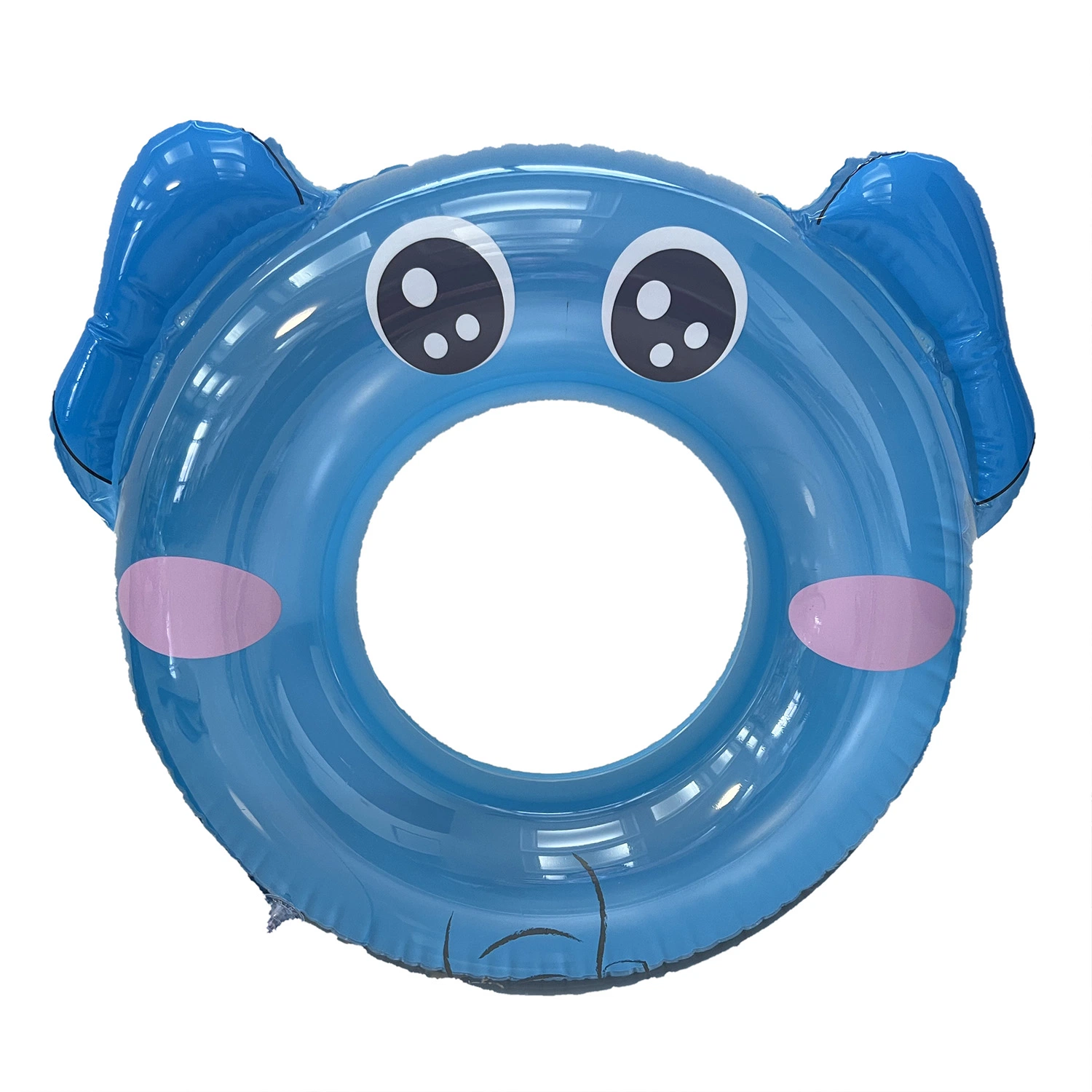 Juguete de natación inflable personalizado de animales rana Flotador de piscina Anillo de natación