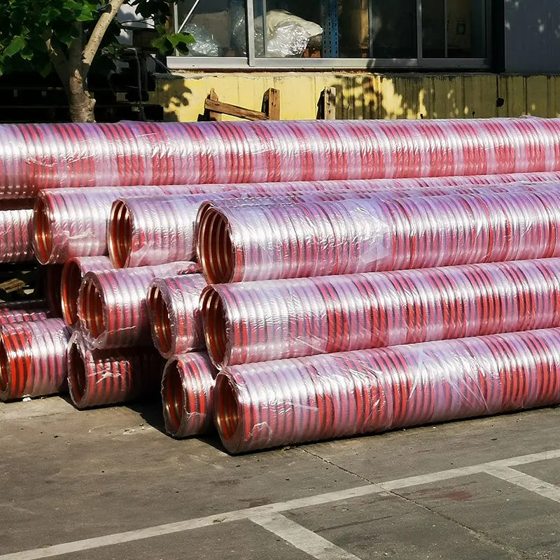 Large Plastic PVC Wingding Suction Drainage Pipe Hose