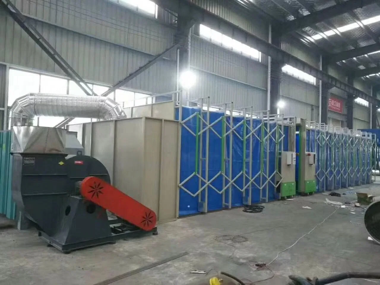 Retractable Spray Booth Portable Paint Booth