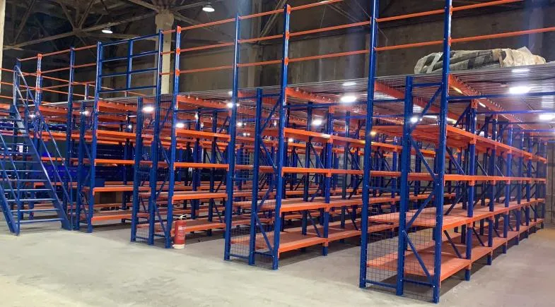 Warehouse Mezzanine Floor Stockage for Racking Mezzanine Shelf Warehouse Storage Mezzanine Rack