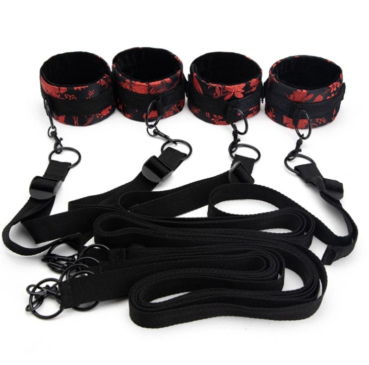 Mog Factory Supply Handcuff Slave Restraint Bondage Under Bed Bdsm for Adult Under Bed Restraints with Adjustable Strap