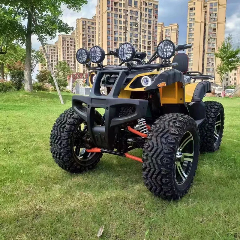 4RM 3000/4400W 72V batterie au plomb-acide/lithium gros pneu Off Road Electric Quad tout-terrain