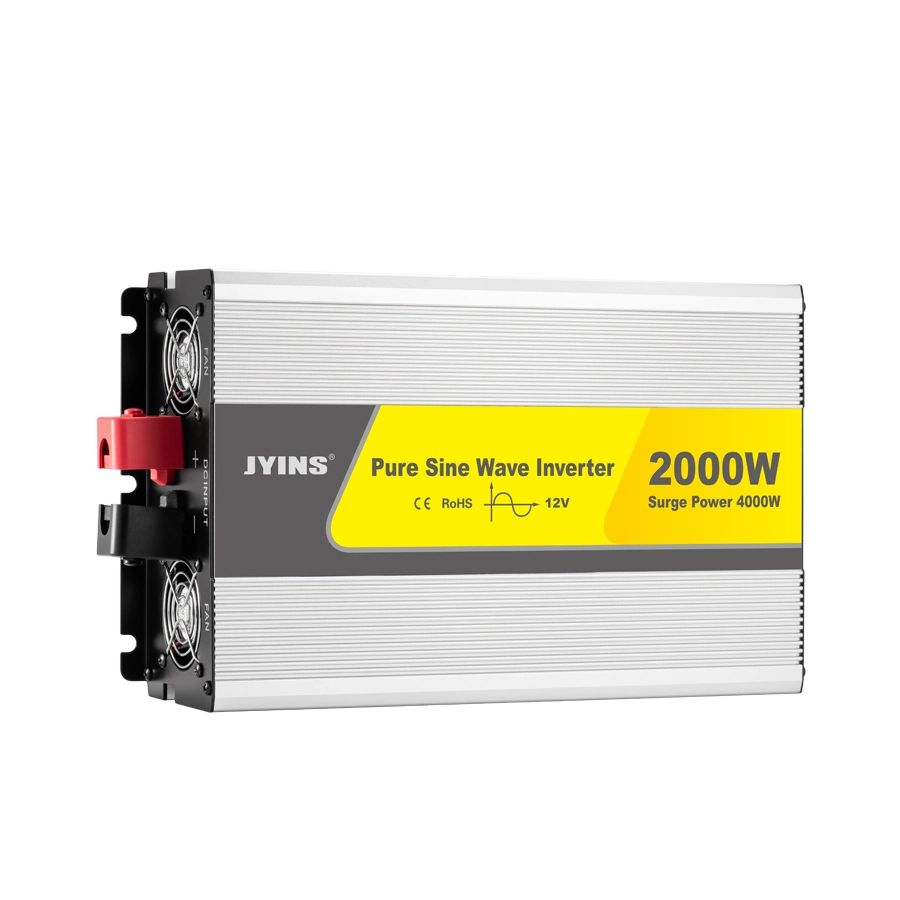 2000W 12V/24V/48V DC to AC 110V/220V/230V Pure Sine Wave Solar Power Inverter