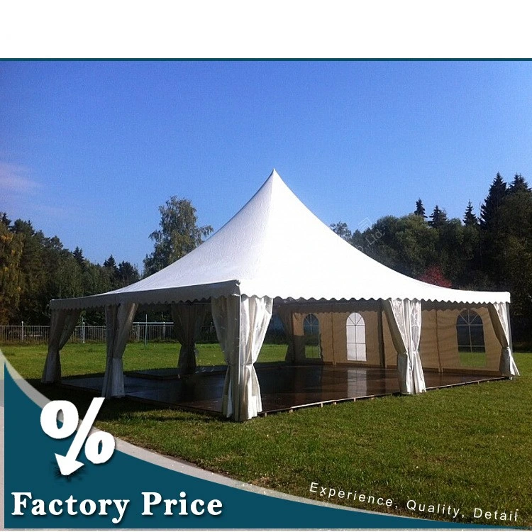 Prix marquee cérémonie de mariage Canopy Pole de mariage à pic élevé tente de mariage En vente