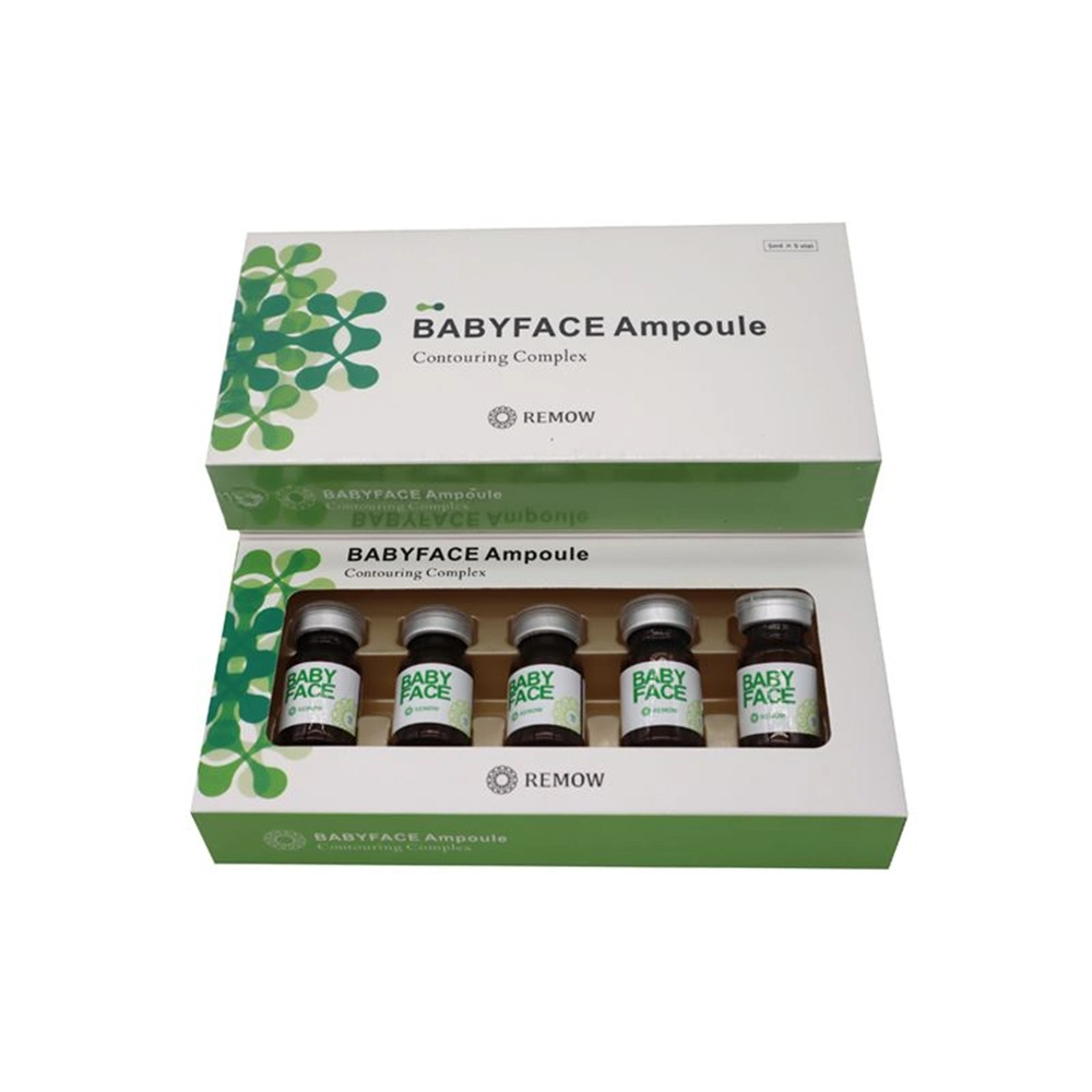 Korean 5ml Babyface Ampoule Verde Lossing Peso adelgazamiento Firming Burning Adelgazamiento de grasa