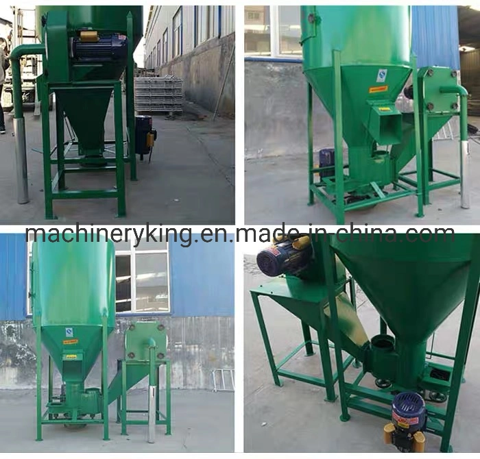 Small Poultry Feed Mill Grain Crusher Mixer Poultry Feed Mixing Machine