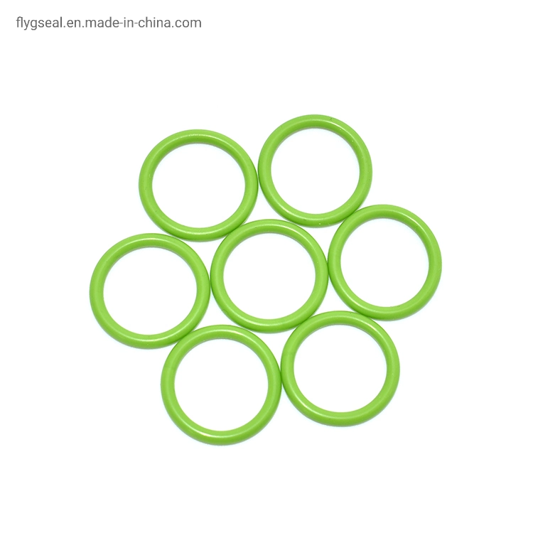 Factory Rubber Seal Customized Size Colored Green EPDM O Ring