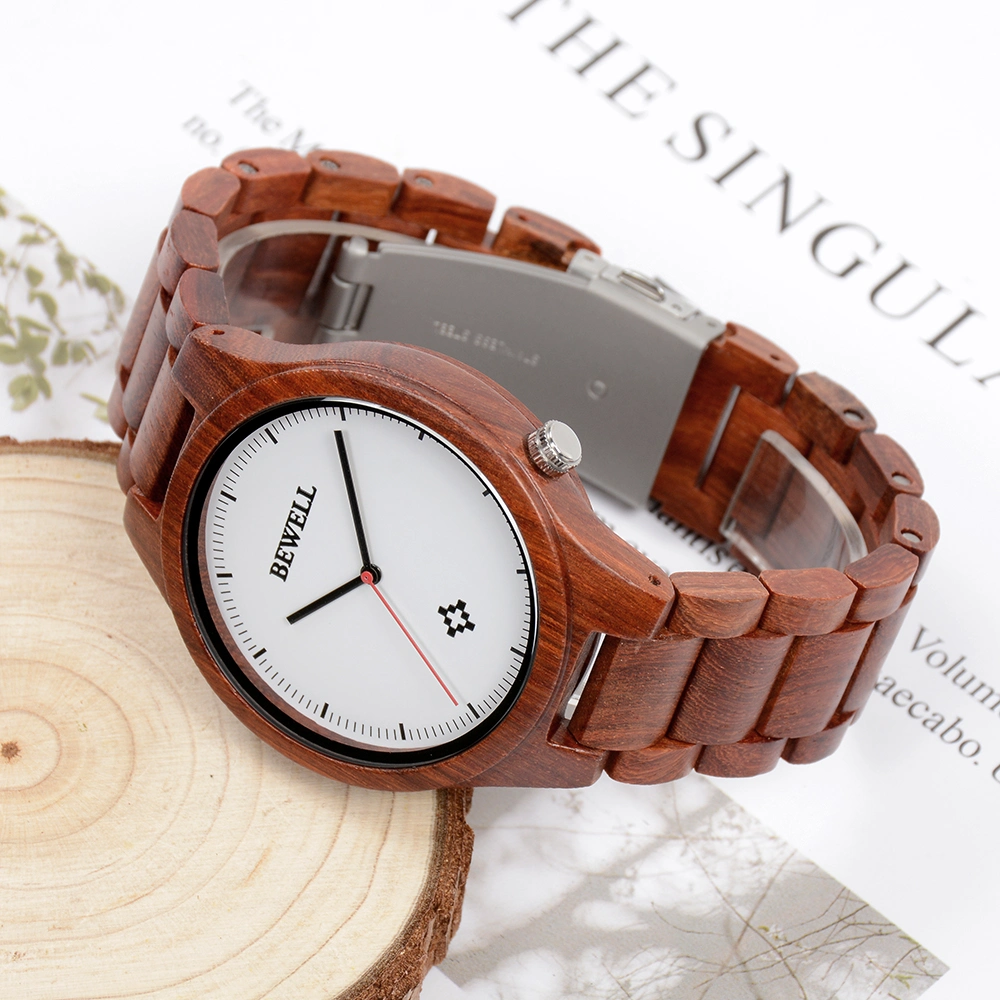 Luxury Branded Natural Wood Band Men's Casual Business Wooden Watch Charming Style