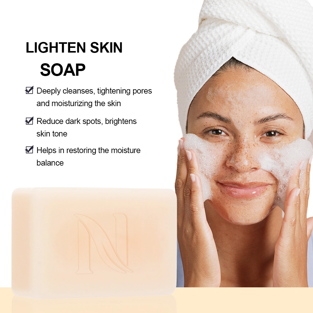 Korean Private Label Rebranding Pigmentation Dark Spot Remover Whitening Soap for Face & Body