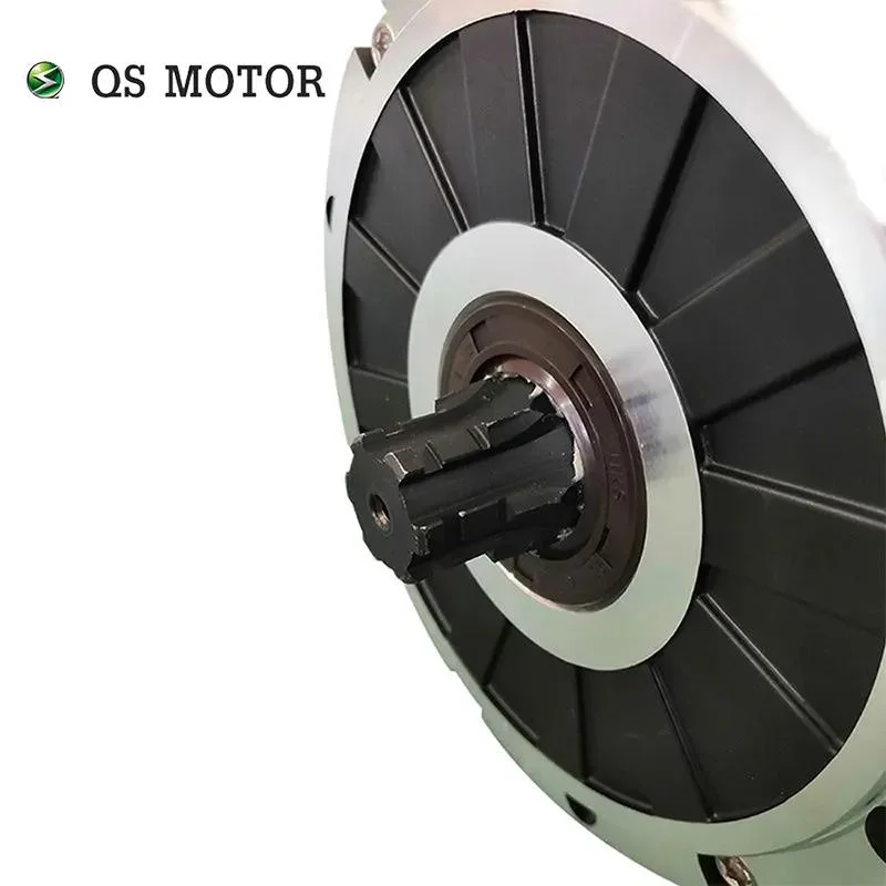 QS 120 2kw 72V60kph MID Drive Motor with Belt Driven 2000W