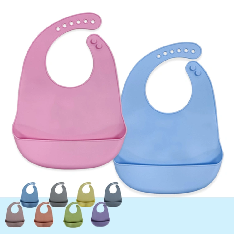 Low Price Baby Products China Manufacturer Wholesale/Supplier Silicone Baby Bibs Animal Dyed Bibs