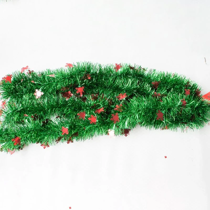 Hot Sale matériau Pet guirlandes Garland Accueil Décoration de Noël