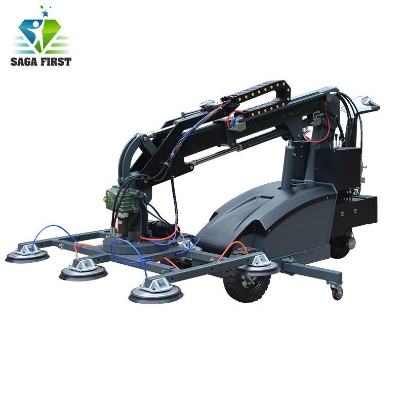 2021 High quality/High cost performance  Movable Hydraulic Electric Drivable Heavy Duty Glass Robot in Vacuum Lifter