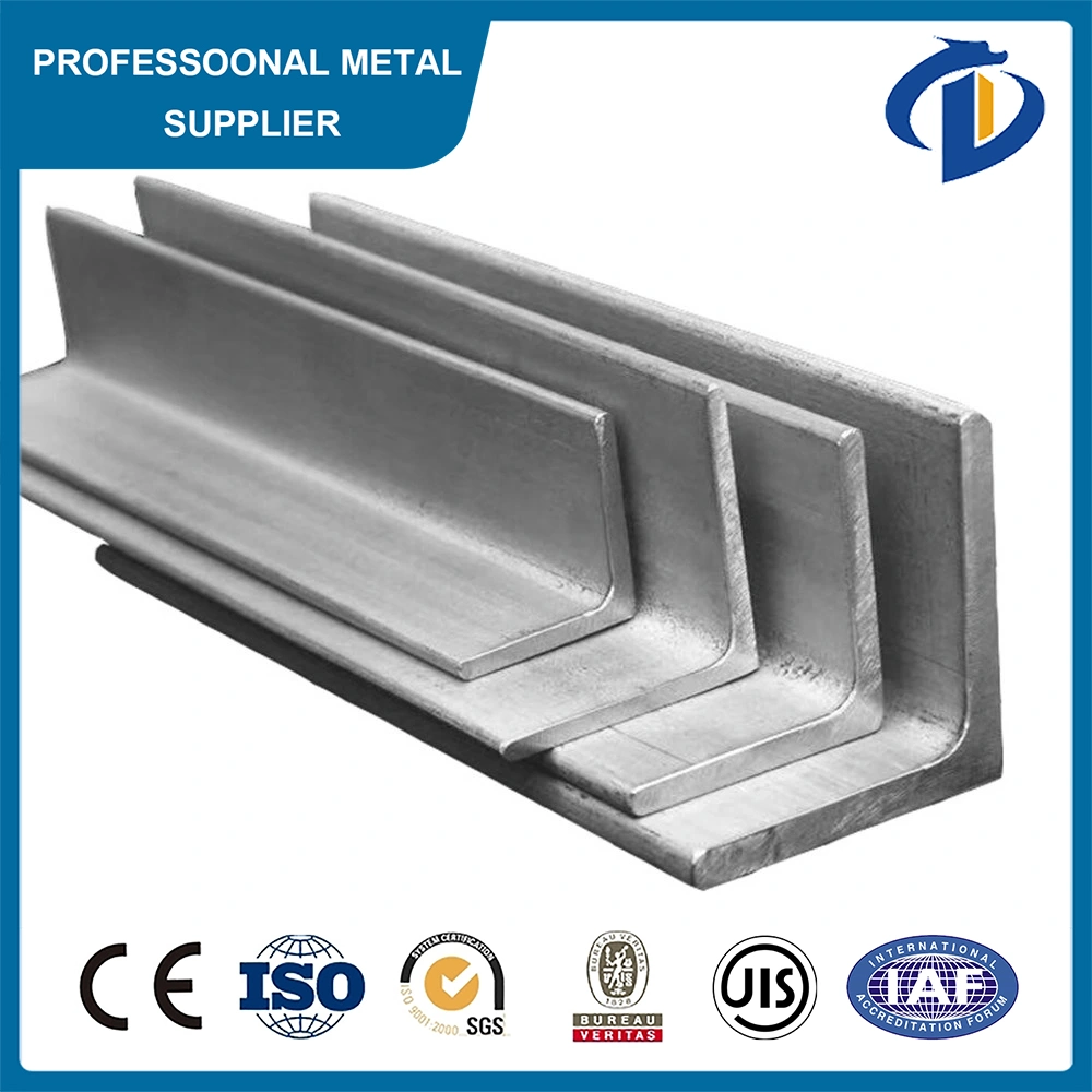 Barra angular de acero galvanizado barra transversal de acero angular de 120mm ángulo Barra de acero