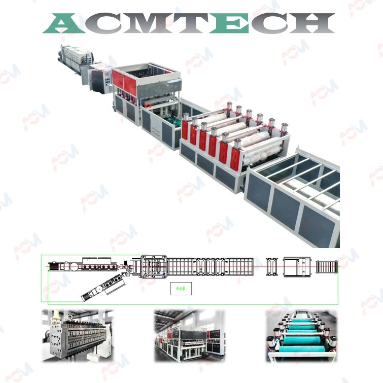 PP Hollow Construction Board Sheet Extrusion Equipment Machine for Construction Usage