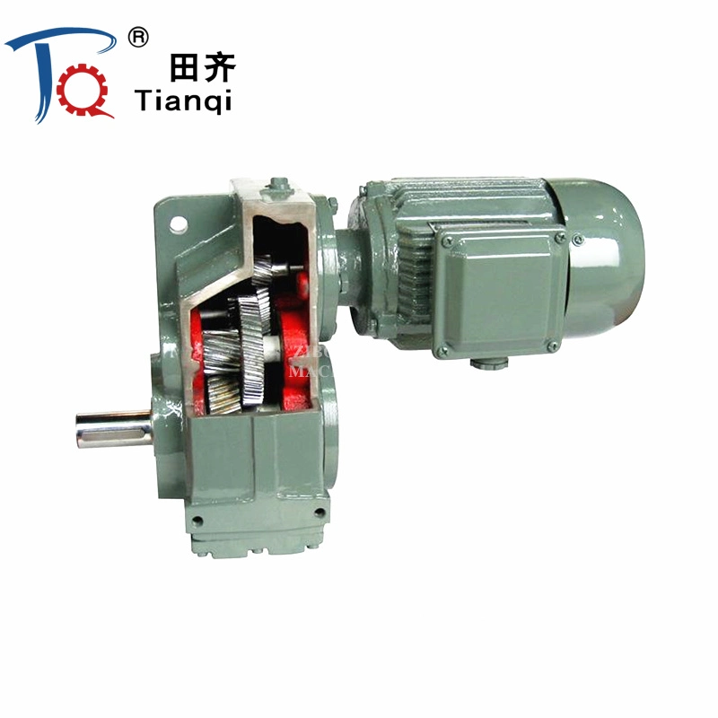 Crane Hollow F Series Parallel Shaft Gearbox Gear Motor for Open Door