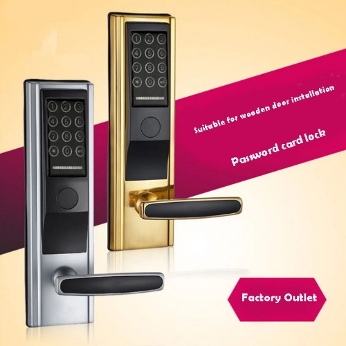 Smart Card Electronic Sensor Keyless Password Door Lock