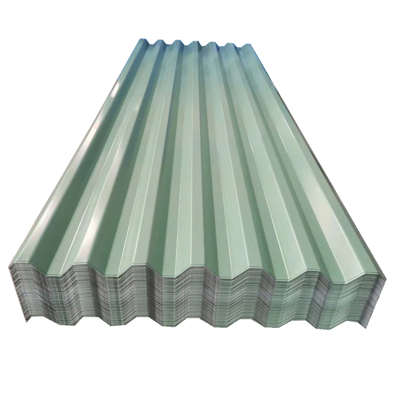 Zinc Painted Surface Roofing Sheet Factory Colorful Metal PPGI Corrugated Steel Plate