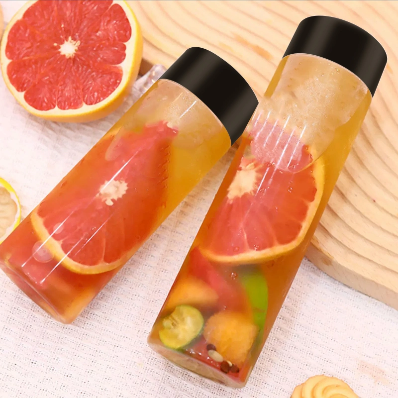 Hot Sell Good 300ml 400ml 500ml Plastic Juice Bottle Voss Water Bottle Pet Beverage Bottle