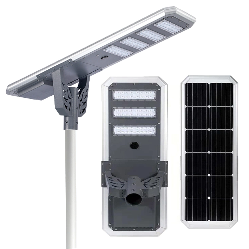 IP65 Wasserdichte Außenleuchte Solar 60W 100W 200W integrierte alle In einer Solar Street Light