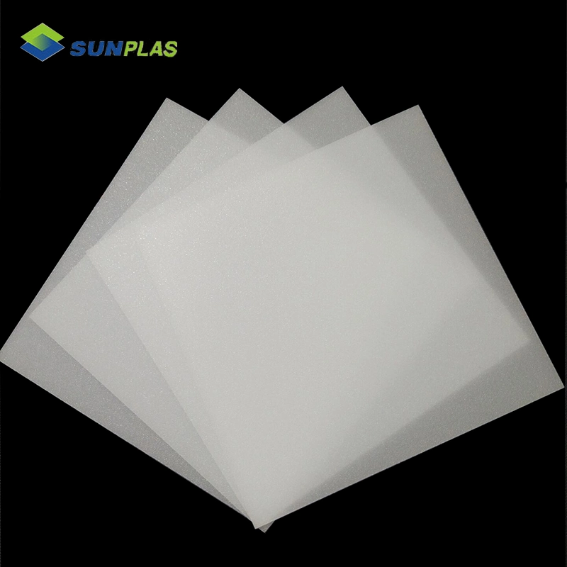 Matt Surface PS Light Diffuser Plastic Plate for LED Lighting