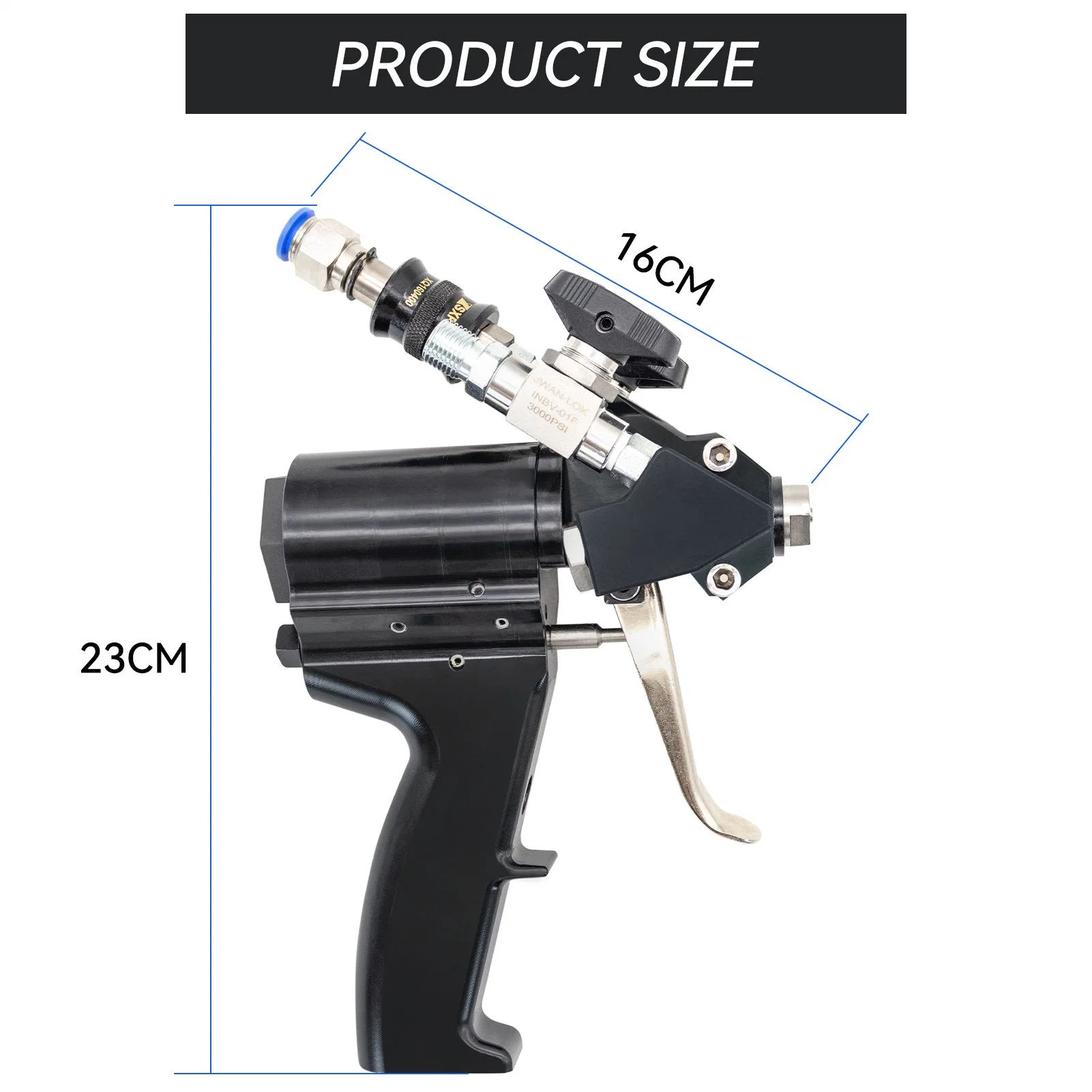 Factory Price Low Noise Pneumatic Cleaning Air Duster Spray Blow Gun