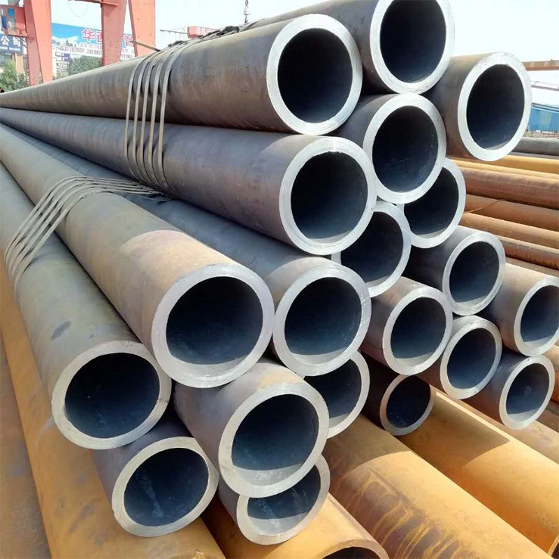 Carbon Steel Seamless Pipe Tube A355 P5 P11 En10210 En10216 DIN17175 Round Hot Rolling Steel Tubular 4130 4140 Q345 13cr