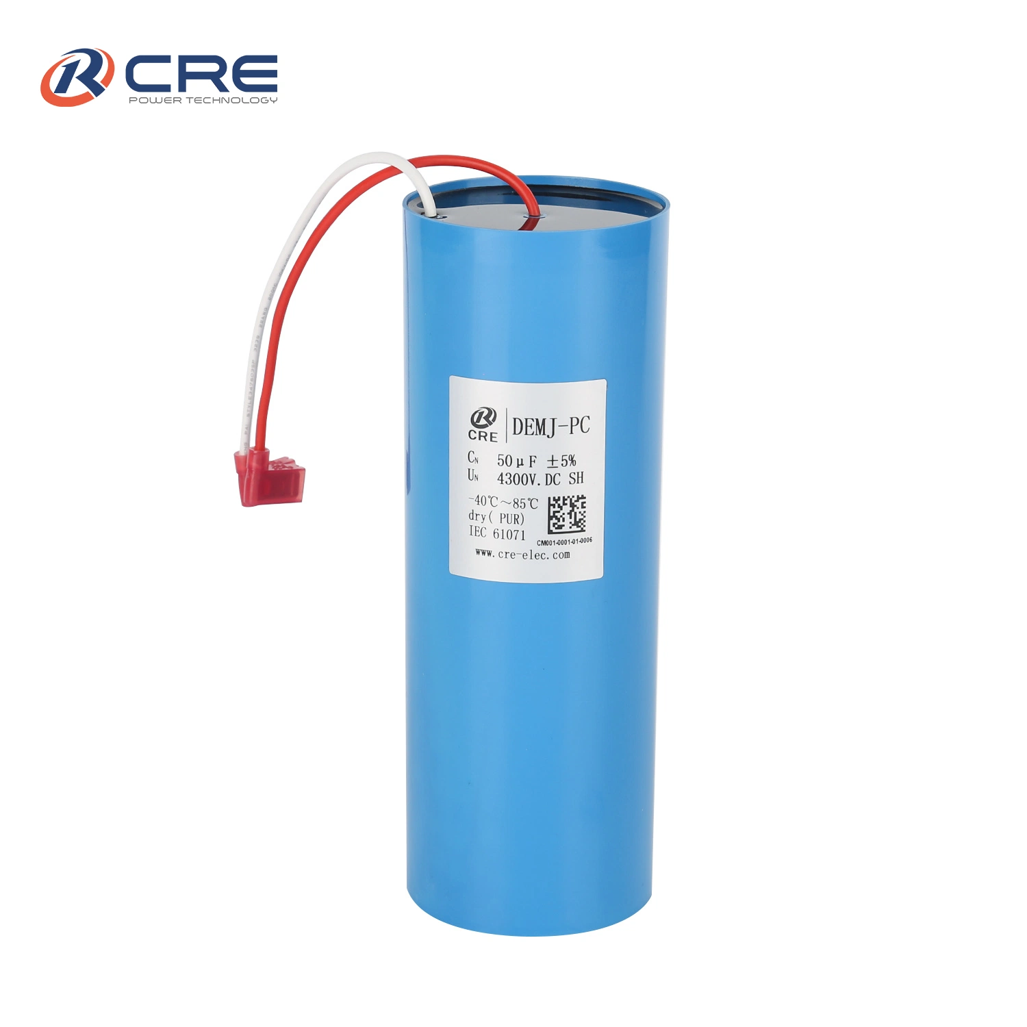 100UF 2300VDC Pulse Medical Customized DC Film Capacitor