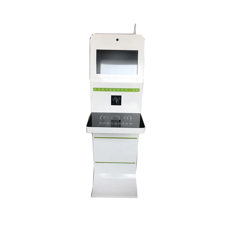 15 Inch Touch Screen label Printing Kiosk for Library Management System