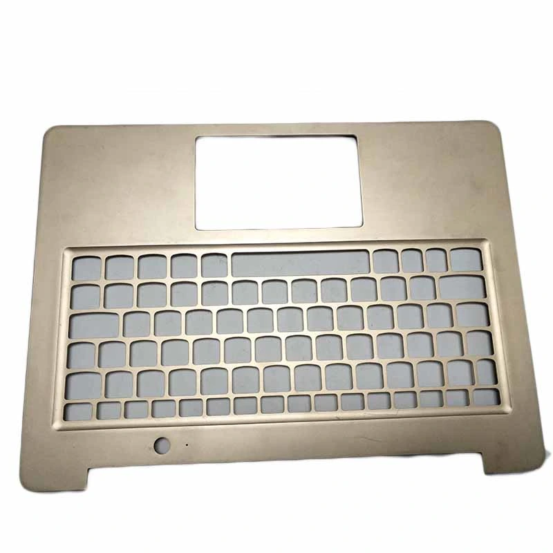 علبة لوحة مفاتيح مخصصة من النوع CNC مطلية بطبقة من الأكسيد مايكنيسيوم غلاف لوحة مفاتيح الكمبيوتر مصنوع من الماغنسيوم