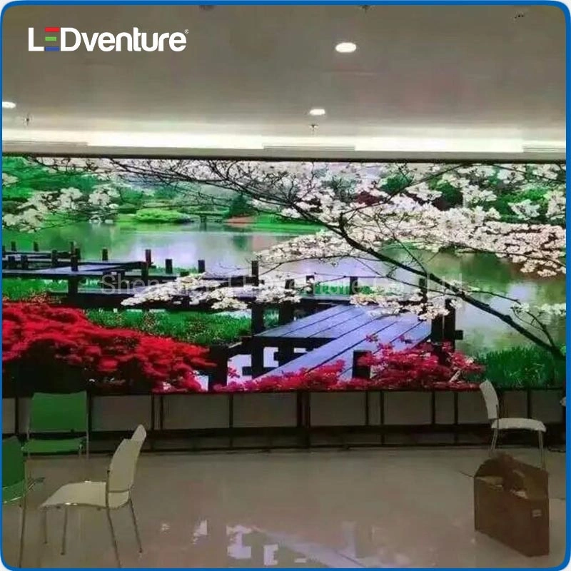 Pantalla de vídeo LED para publicidad digital de interiores P1,8